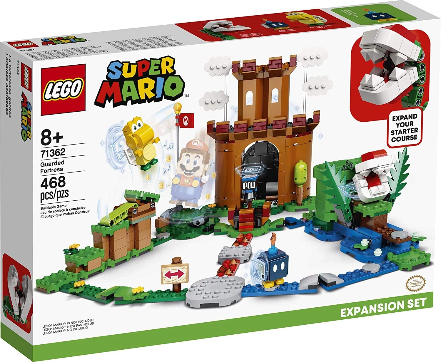 LEGO Super Mario Guarded Fortress Expansion Set (71362)
