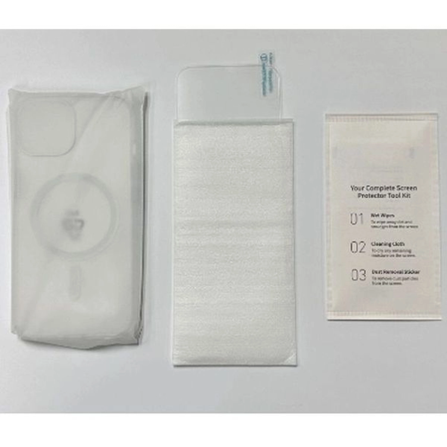 IPh15 Pro Max Clear Magnetic Phone Case for IPh15 Pro Max