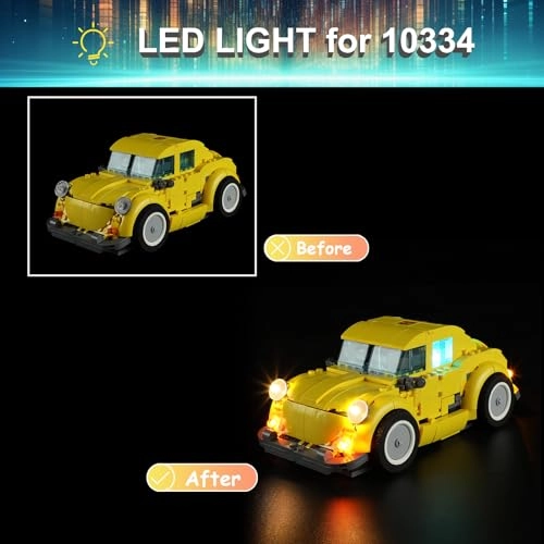 LED Light Kit for Lego 10338 Transformer Robot Set