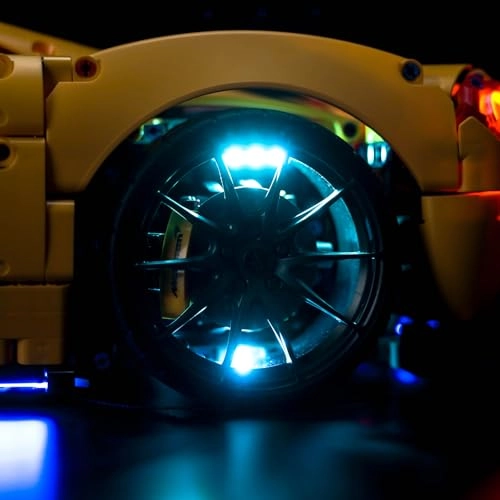 Light Set for Lego Technic McLaren P1 - 6 Volts 2 light sources