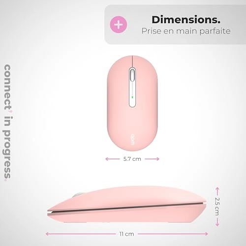Wireless Quiet Mouse - Bluetooth Radio Frequency