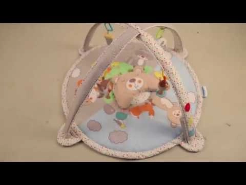 3-in-1 Light-Up Activity Playgym - Includes 30 colorful balls Suitable for 0 to 12 mo