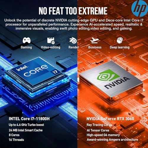 Omen - 16.1'' i7-11800H 64GB DDR4 2000GB SSD