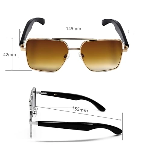 GT30 - Pilot Smart Glasses Bluetooth 5.4 Polarized Brown Lens