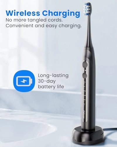 Electric Toothbrush - Ultrasonic Multi-Mode LED Display