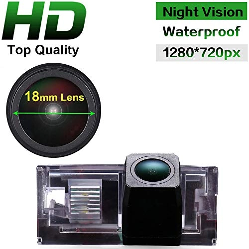 HD Color CCD Waterproof Vehicle Car Rear View Backup Camera - RCA 1280*720 Pixels