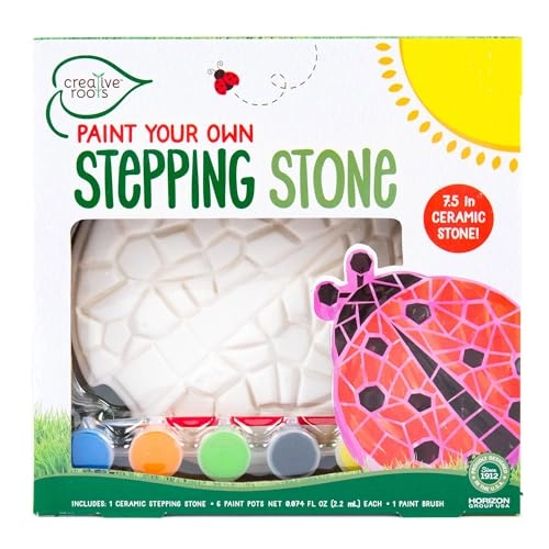 Mosaic Flower Garden Stepping Stone Kit