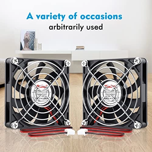 Cooling Fan - 2 Pack 80mm