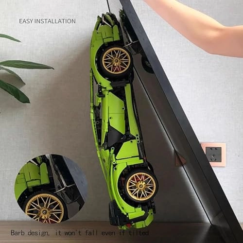 Wall Display Photo Frame Wall Plate - solid wood 10 for LEGO Formula 1 Racing Car 42206