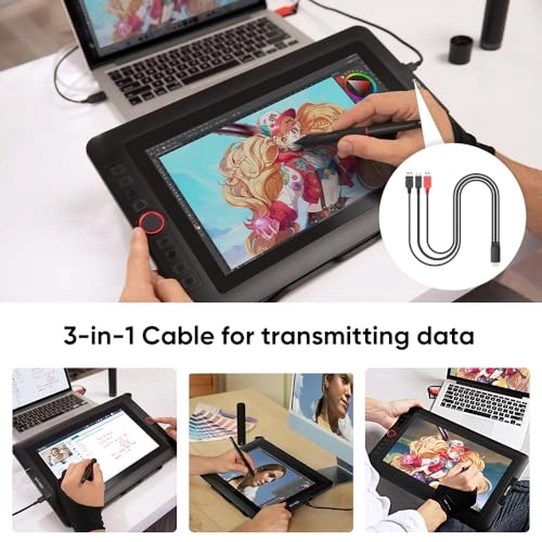 3-in-1 Cable USB-A to USB-A