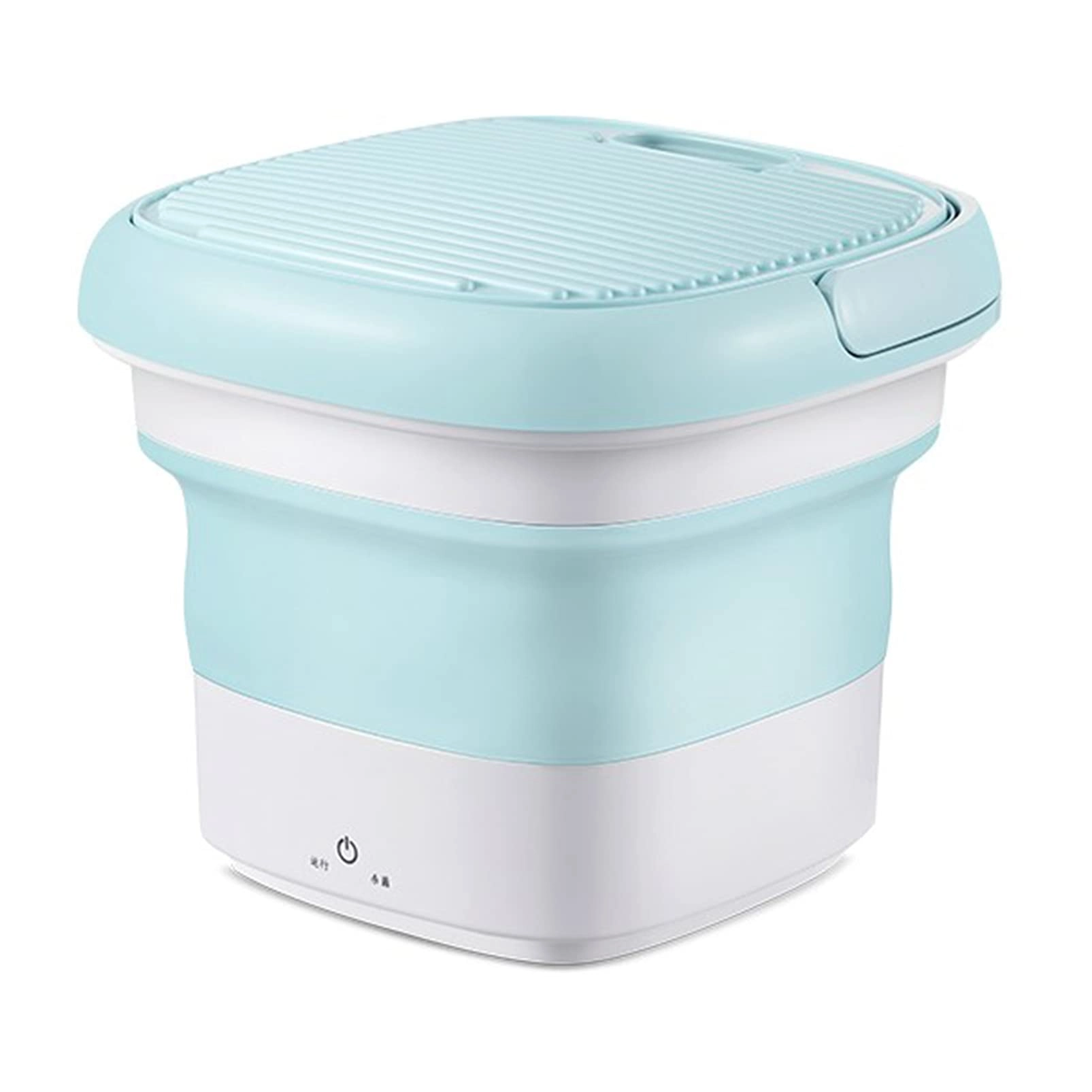 Portable Washing Machine,Turbine Folding Mini Usb Laundry Washer,Perfect For Apartments, Rvs And Small Space Living Shandongmt (Color : B)