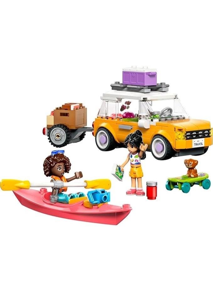 Friendship Road-Trip Travel Car (42659) - 2 mini dolls Trailer Kayak