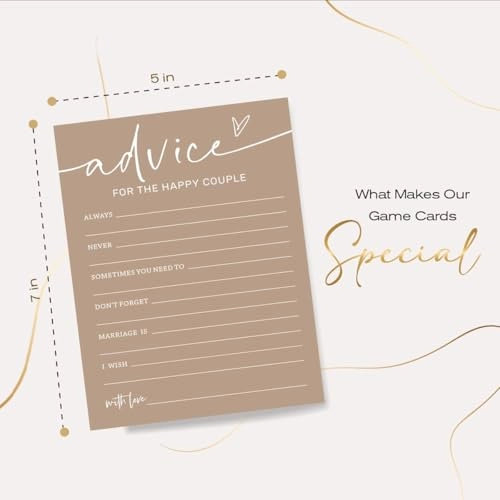 Bridal Shower Games Cards - Adult 25