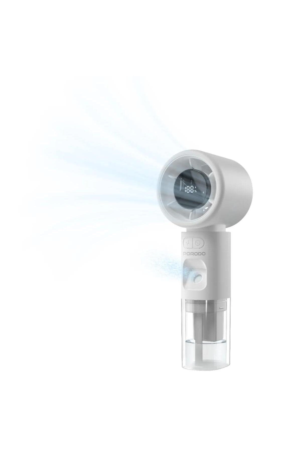Porodo Mini Fan & Humidifier - PDHXF338WH 2000mAh