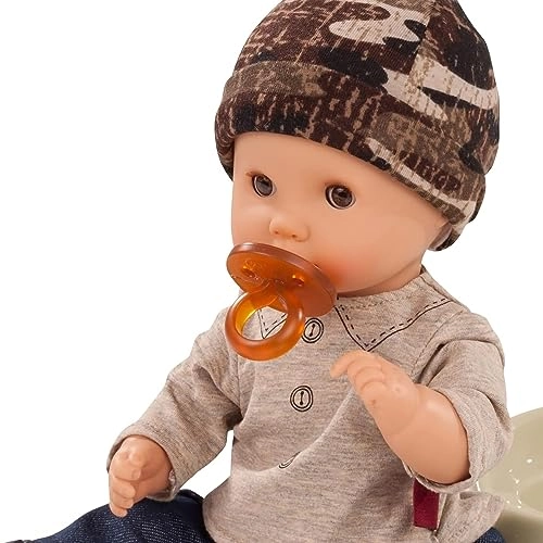 Aquini - 13" Drink & Wet Boy with Potty