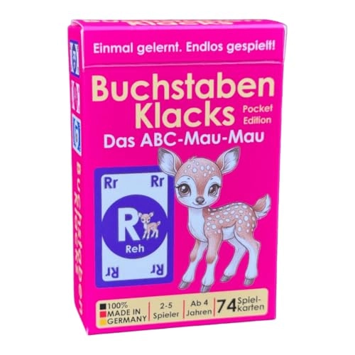 Letter Klacks Pocket Edition - 4-8 Years