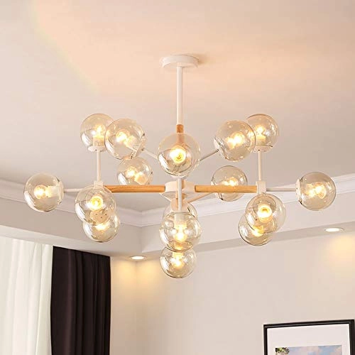 Magic Bean Molecule Chandelier