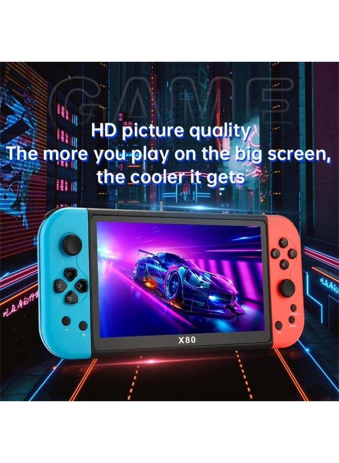 X80 - 7” HD 10,000+ Built-in Retro Games