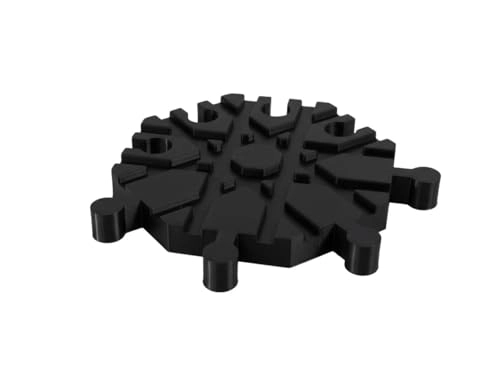 8 Way Wooden Train Crossover - 1 pcs