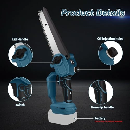 Mini Electric Chain Saw - 800W 10 Watts