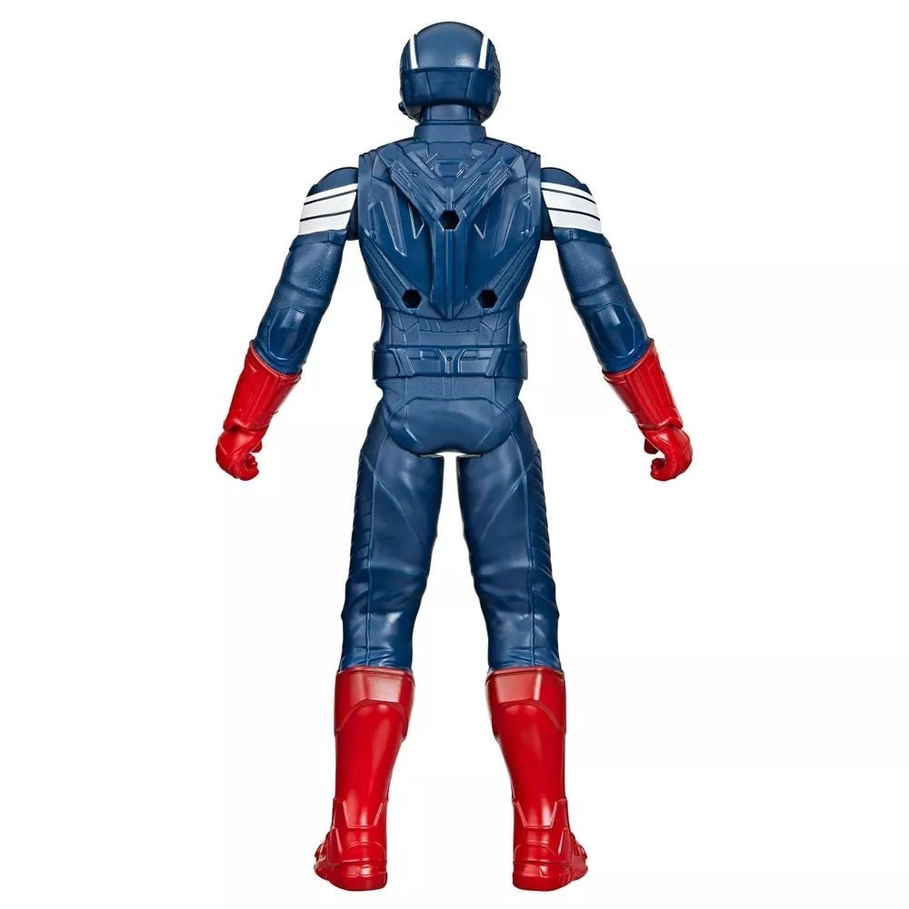 Captain America - Brave New World - Titan Hero Series Deluxe Captain America - Ages 4+ Includes figure and 3 accessories (30.48 cm)