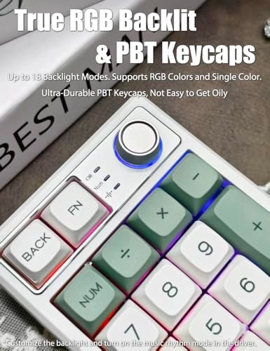 Numeric Keypad - Gasket-Mount Hot-Swap Tri-Mode