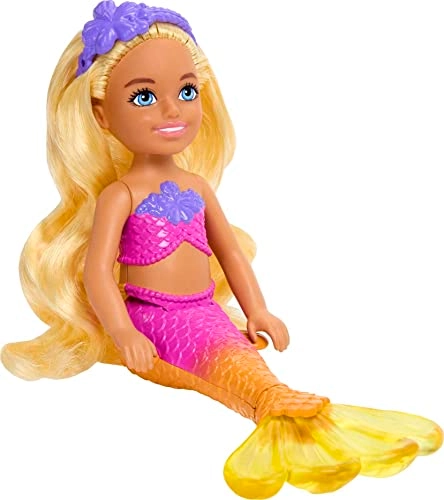 Chelsea Mermaid Doll - Wavy Blond Hair Ombre Tail Ages 3+