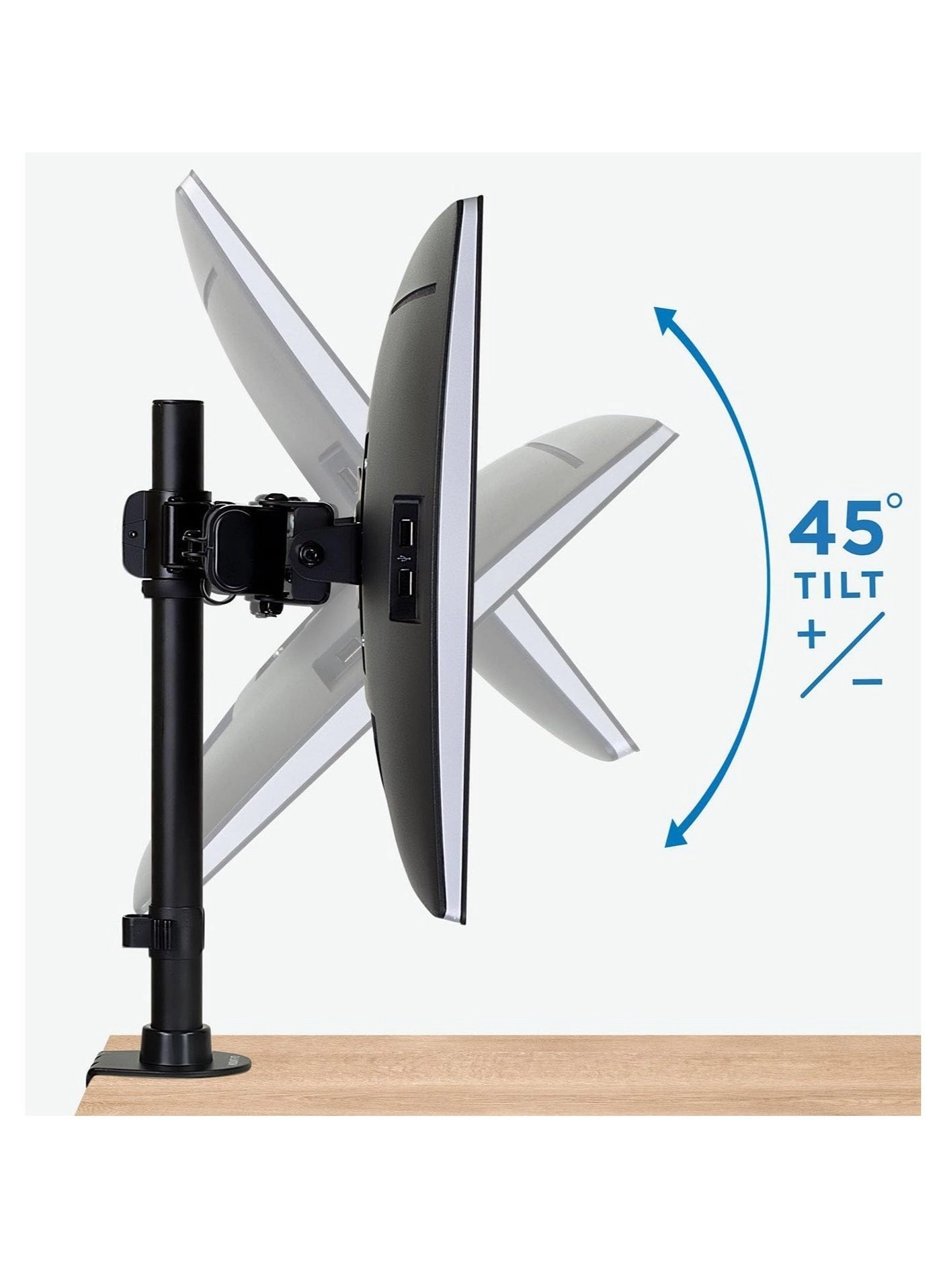 Dual Monitor Desk Mount Stand - 2