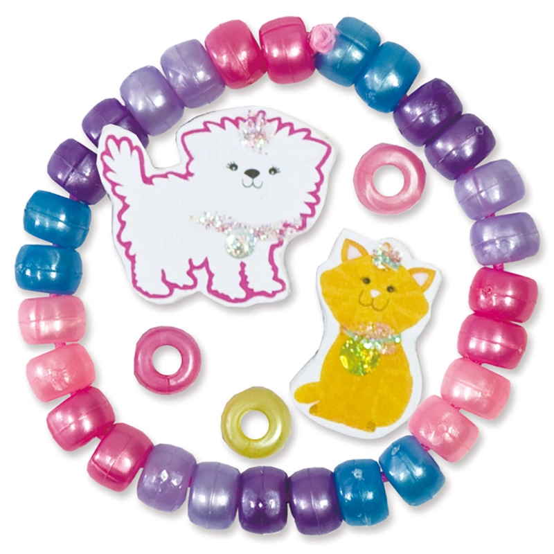 Jewellery Craft Set - 300 pony beads Suitable for 7 to 12 yrs
