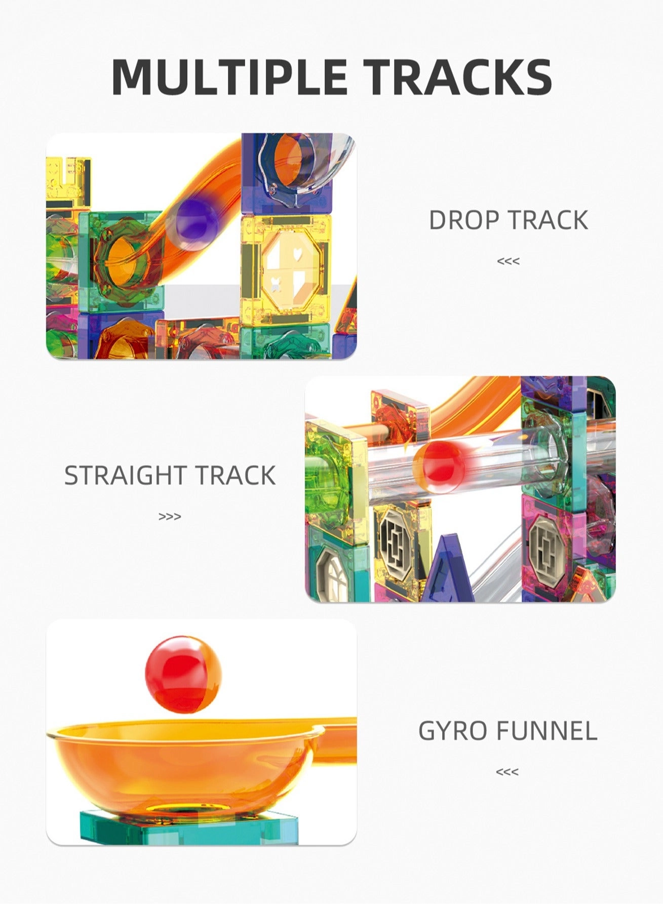 Slide Ball Magnetic Blocks - 25 pcs