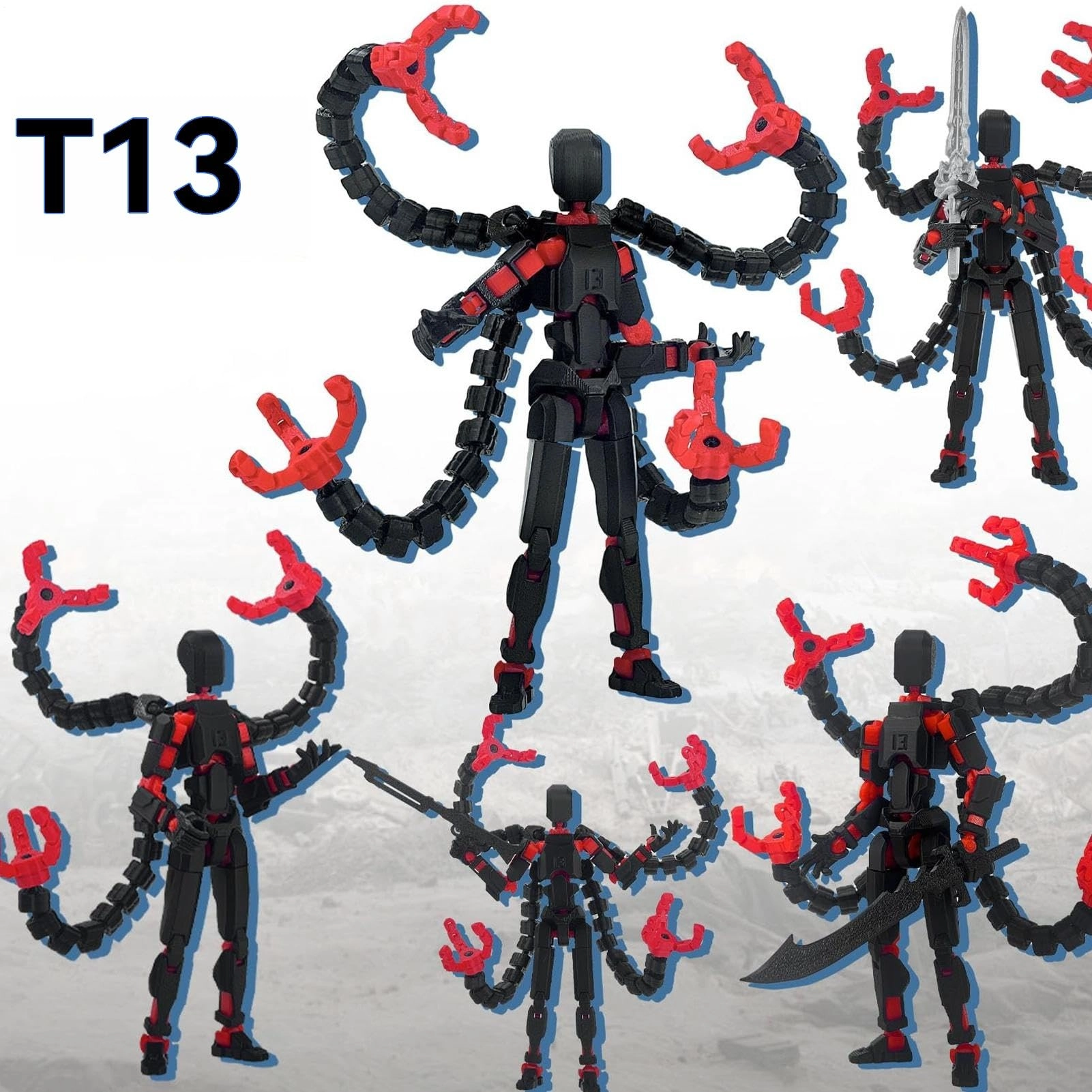 3D Printed Action Figure - 144 yr(s) (15.7 cm) (MKYGTG7ISO0D7VDM3)