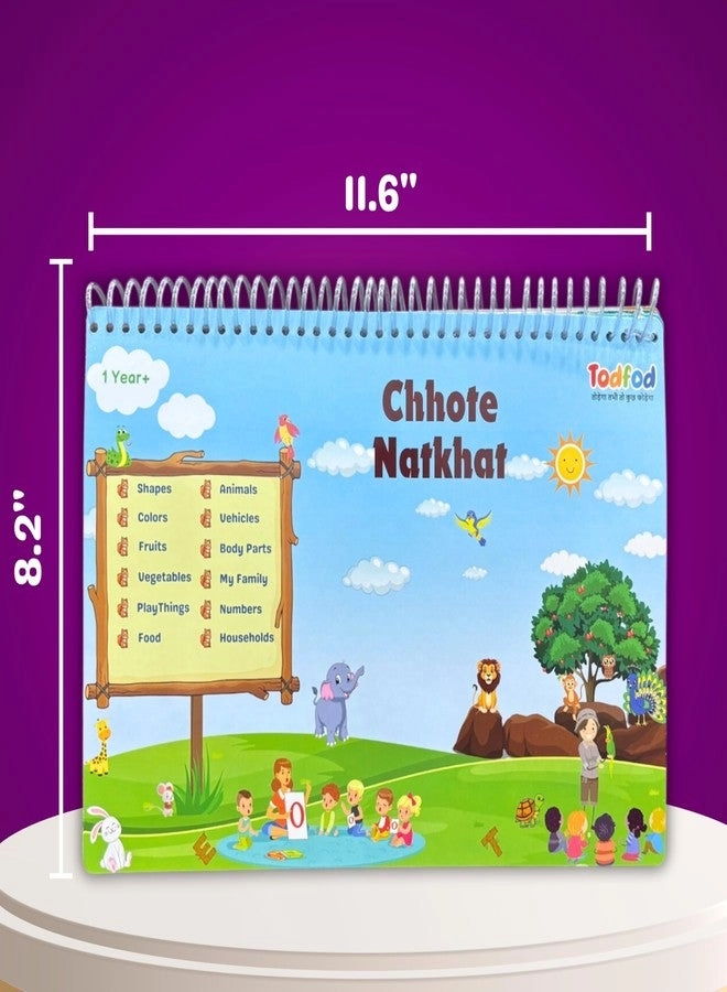 Natkhat Montessori Flip Book - 1+ Years