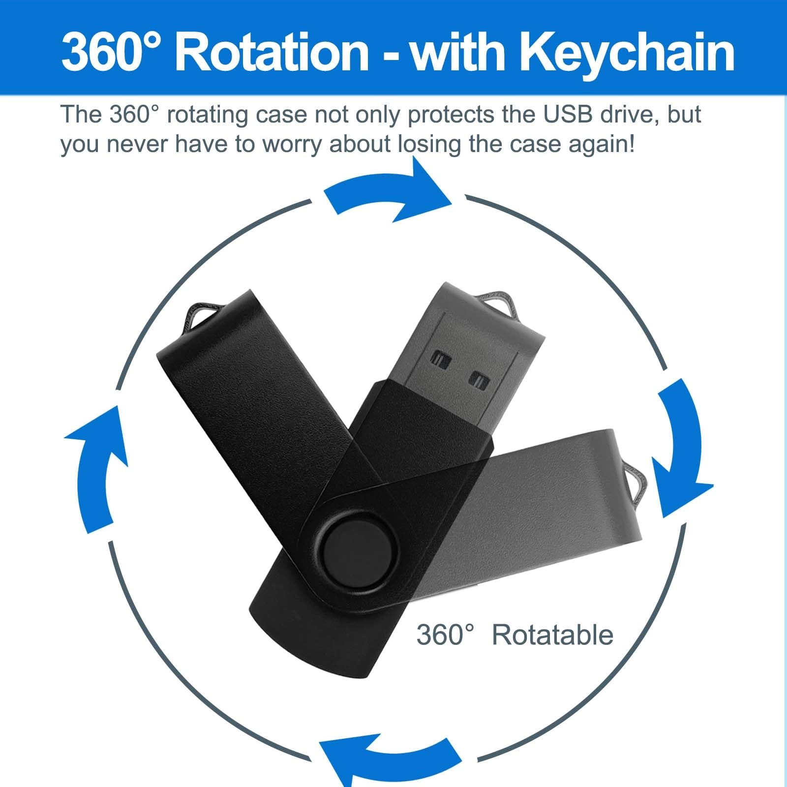 USB Flash Drive - USB 2.0 5 Pack 2GB