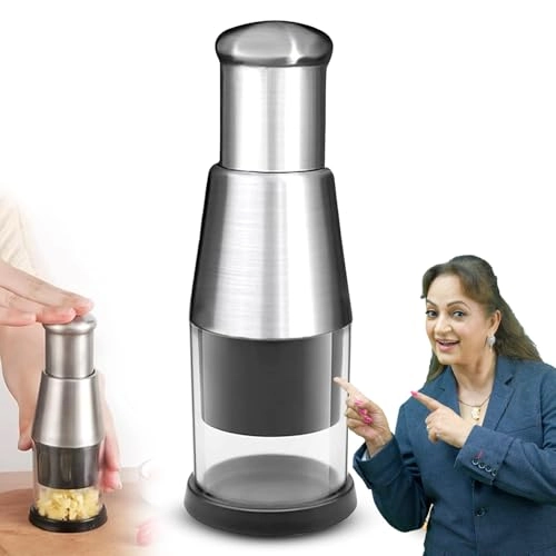 Push Chopper - Stainless Steel Manual