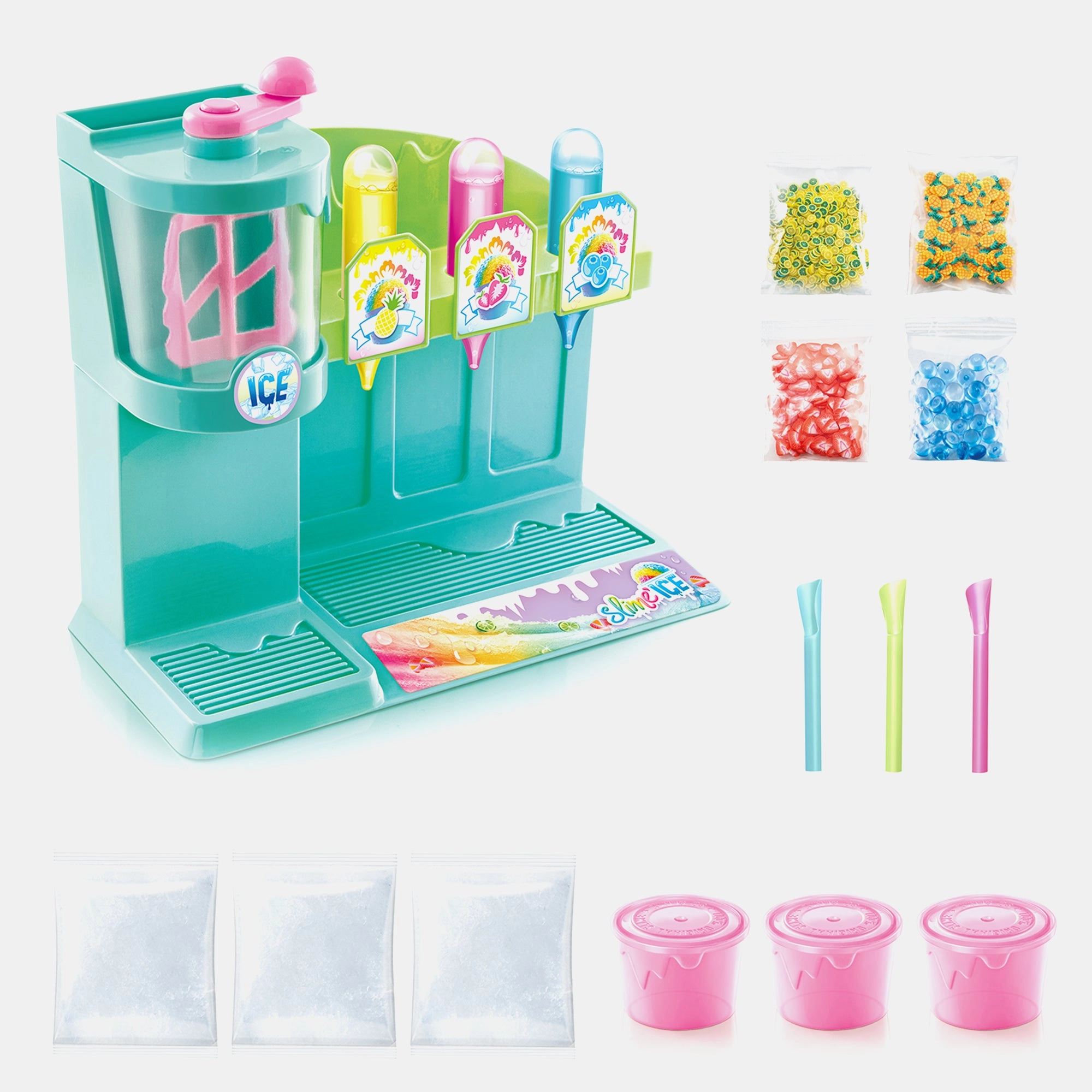 So Slime Ice Machine - Plastic, Slime Compound, Scented Colorants 540g