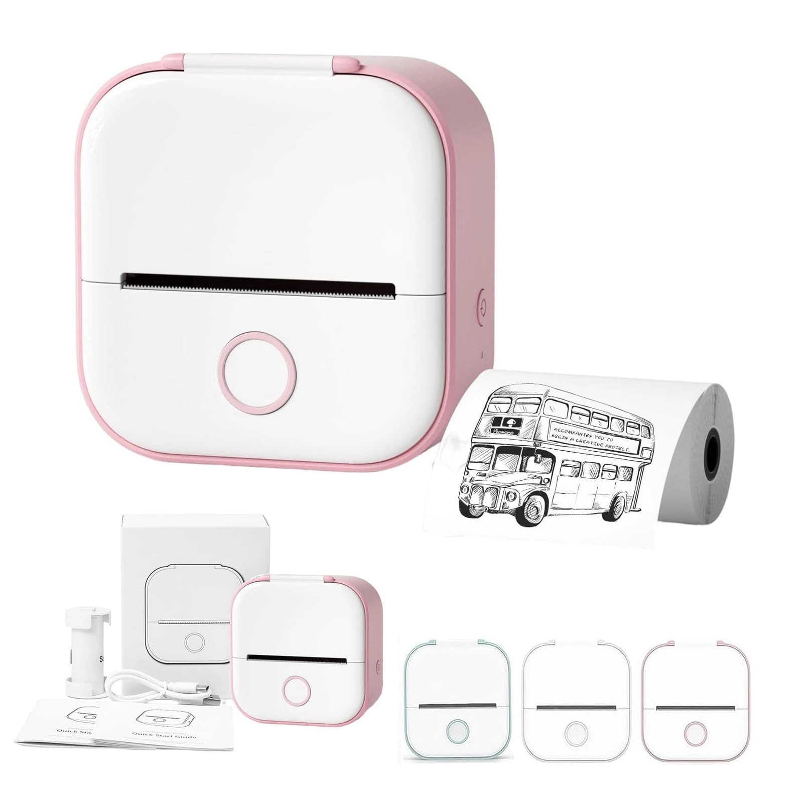 BOTOWI Doodle Dash - Thermal Bluetooth 1000mAh