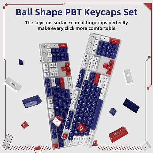 149 Keys PBT Double Shot Full Keycap Set - ANSI US ISO Layout