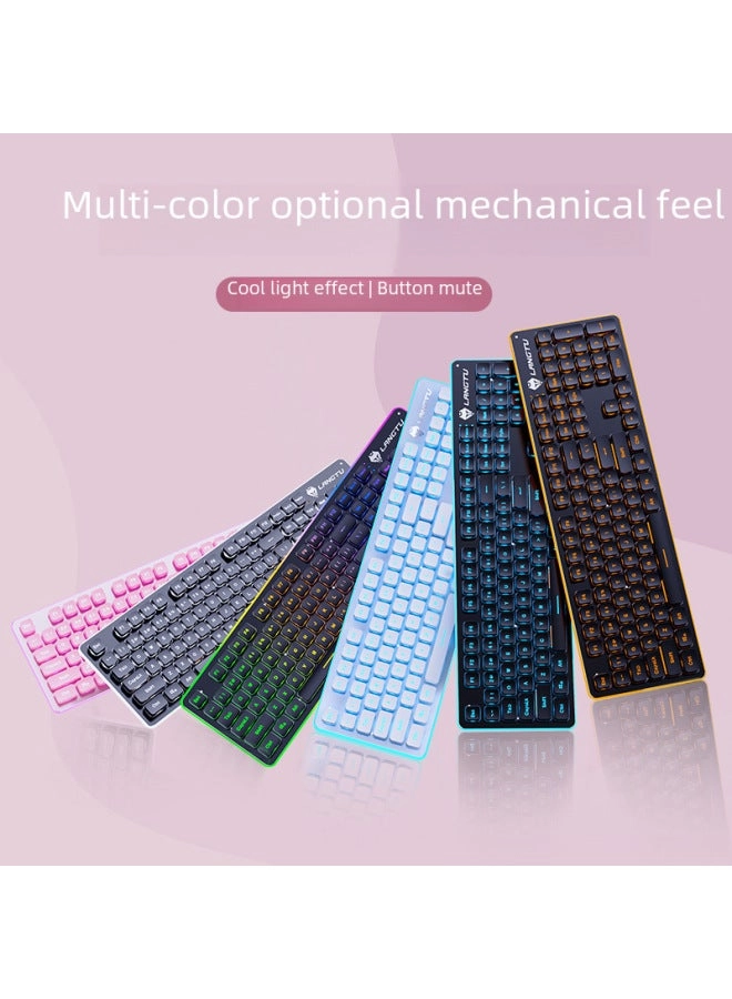 L1 Mechanical Feel Silent Keyboard - Wired/Wireless