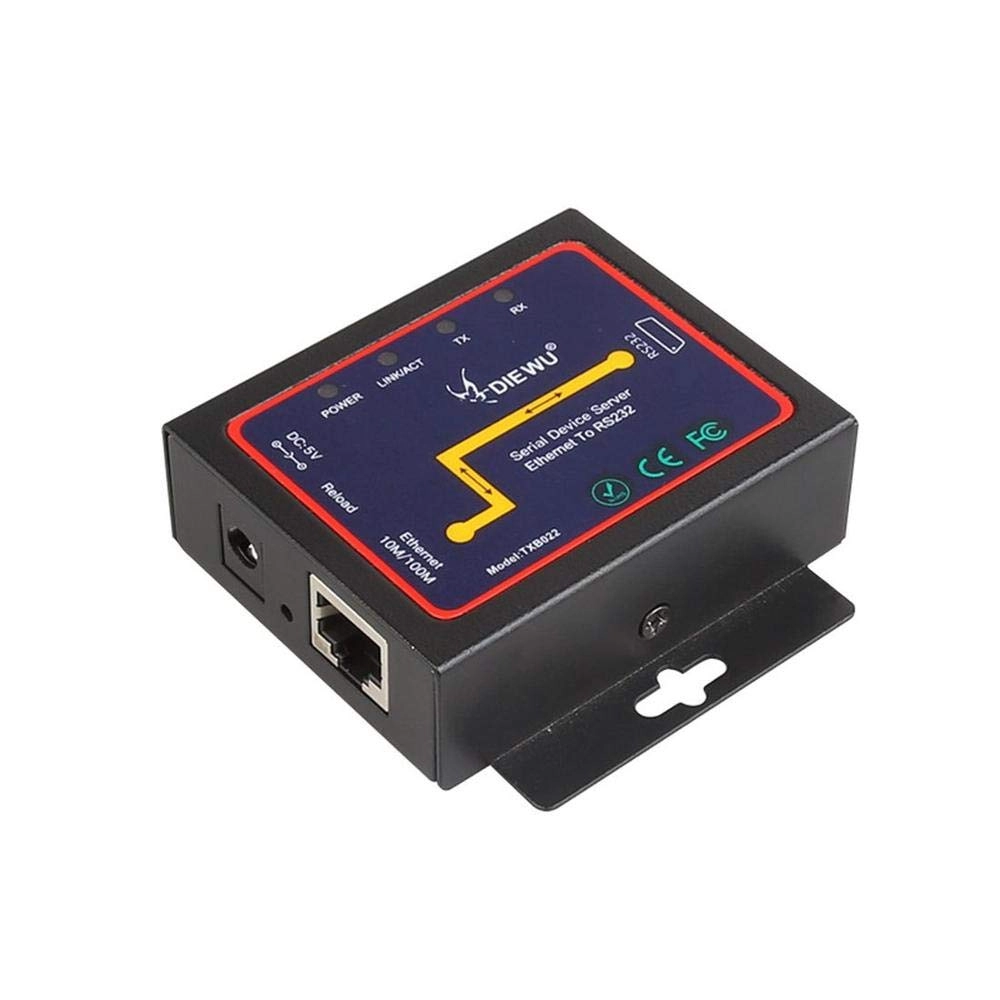 Diewu Serial Device Server - RJ45 1 RS232