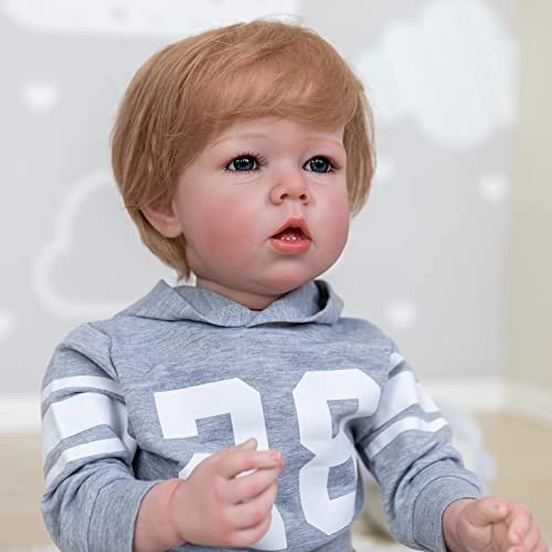 Reborn Toddler Doll - 30inch Silicone Boy Ages 3+