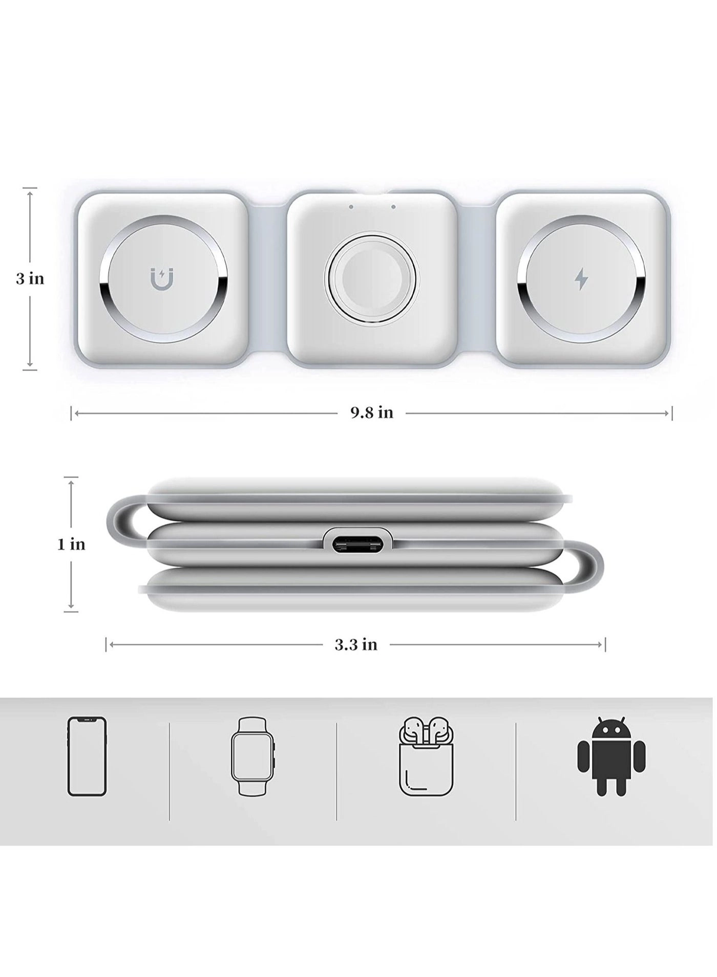 QLS-0350 - iPhone 13|12|11|XS Max|XR|XS|X|8|8 Plus|iWatch 1-7|AirPods 2|Pro|Galaxy S10|S20|S21|Note 9|10-20|Pixel 3-5