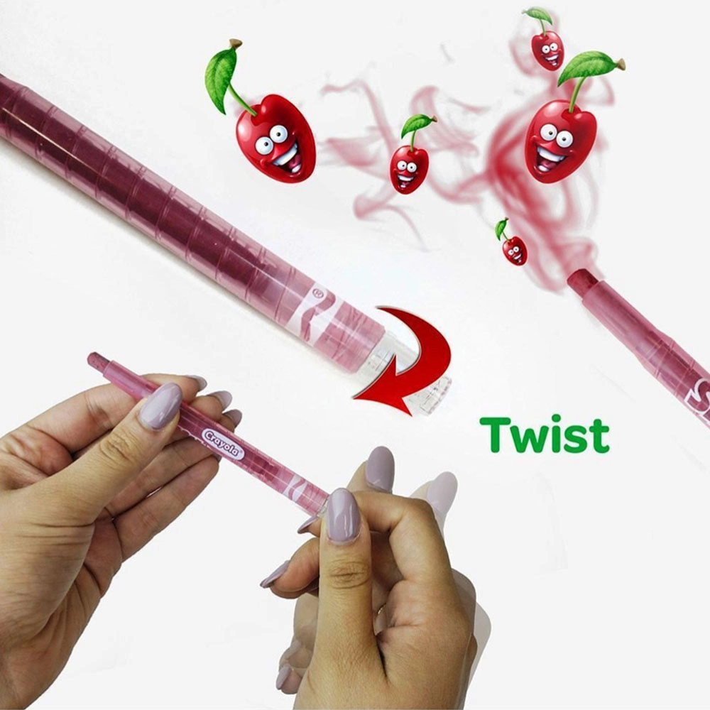 Mini Inspiration Art Case - 8 silly scents broad line markers 8 silly scents slim markers 16 silly scents twistable crayons 20 silly scents coloring pages