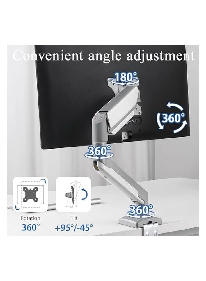 Monitor Mount Arm - Single 20 to 32 inches 75x75mm and 100x100mm