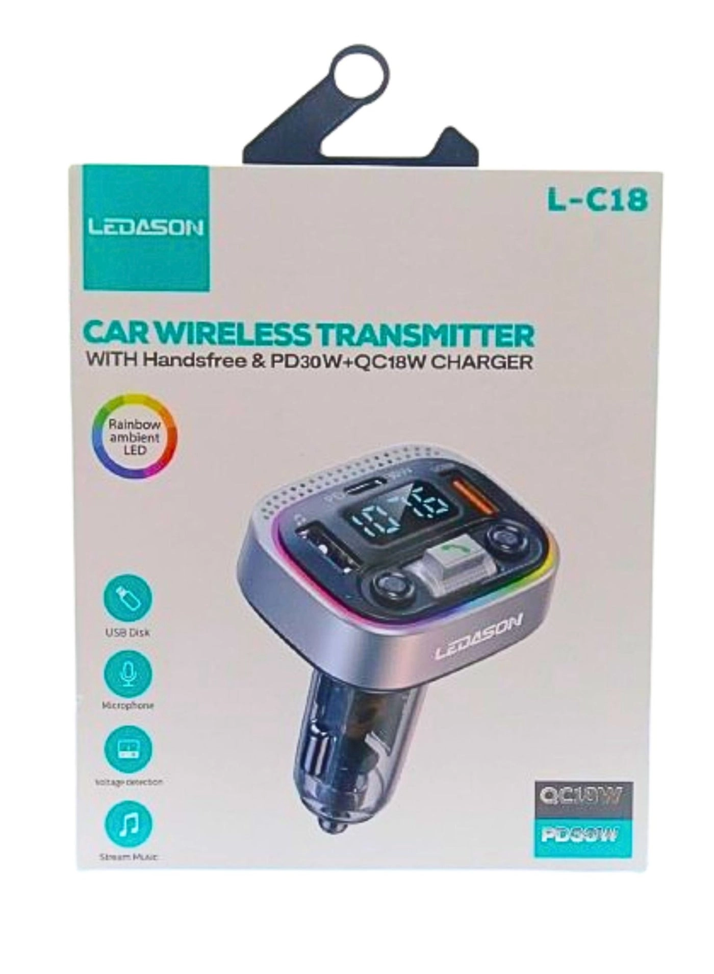L-C18 - Handfree PD30W+QC18W Charger