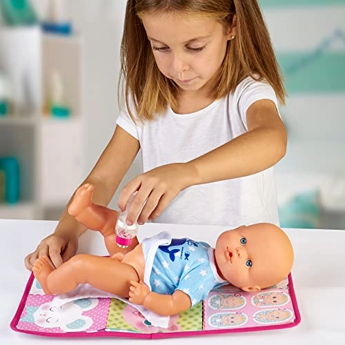 Quel Pipi Baby Doll - 35 cm Blue Ages 3+