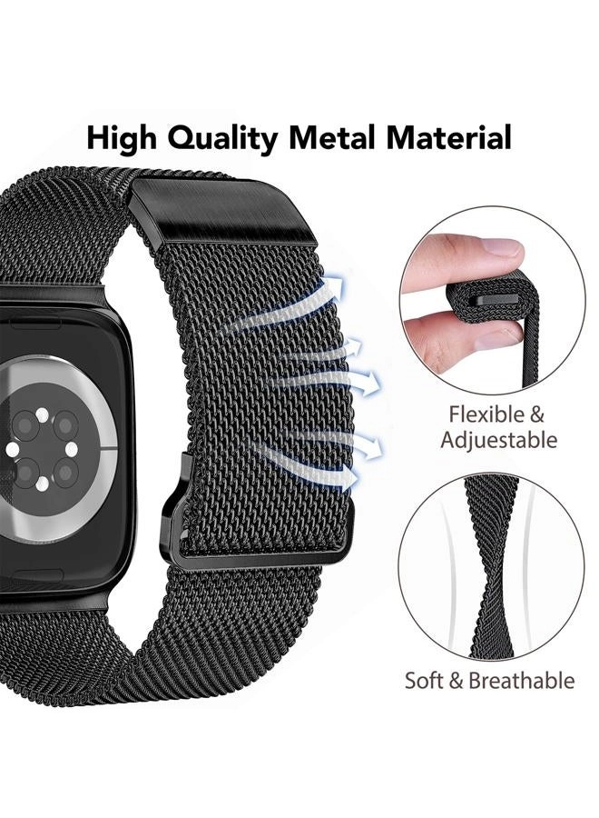 3 Pack Metal Watch Band for Apple Watch - 42mm 41mm 40mm 38mm