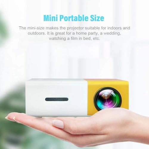 Mini Portable Hd Projector 2000 400 Lux