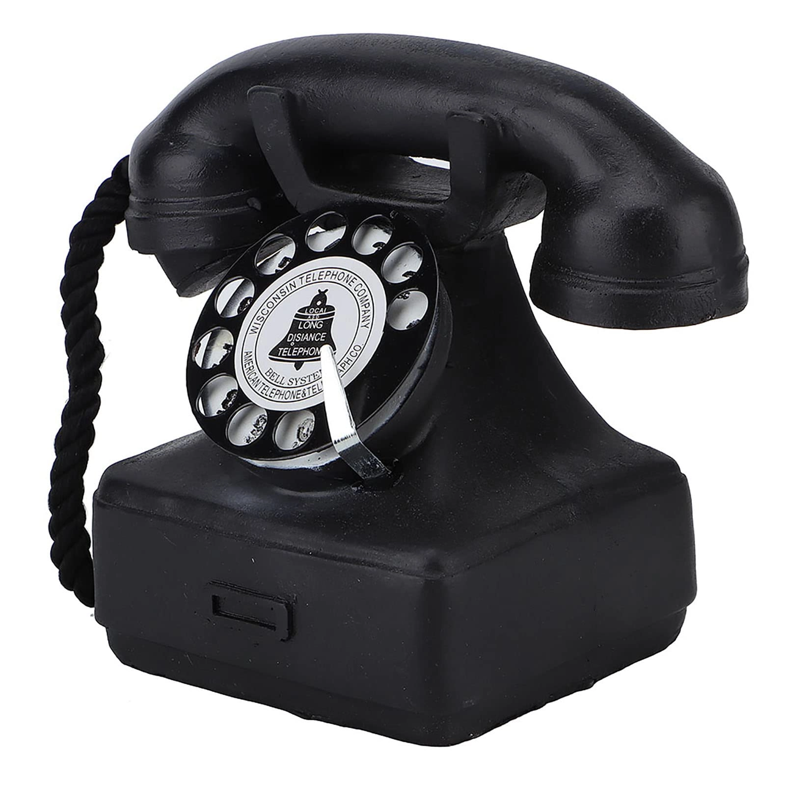 OEBUAFI Vintage Retro Antique Phone Desk Ornament - Resin
