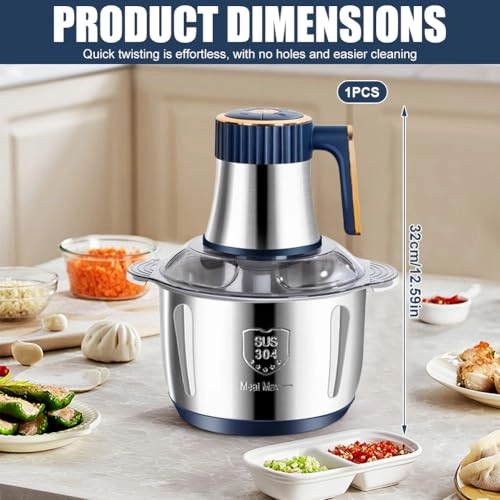 Electric Meat Grinder - 500W 5L 5-speed