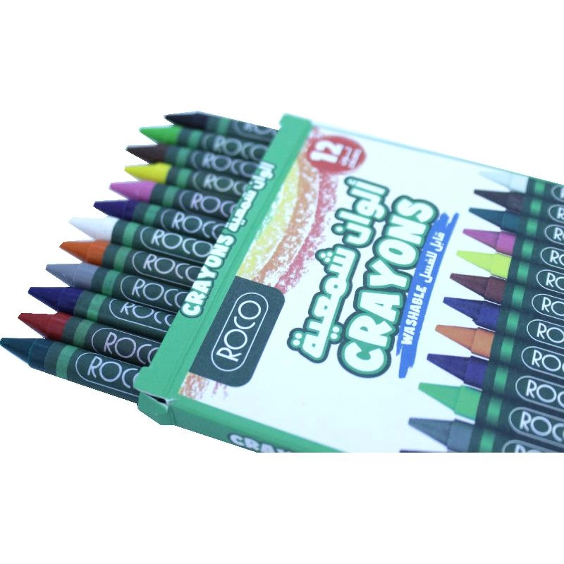 Wax Crayon - 12 Colors